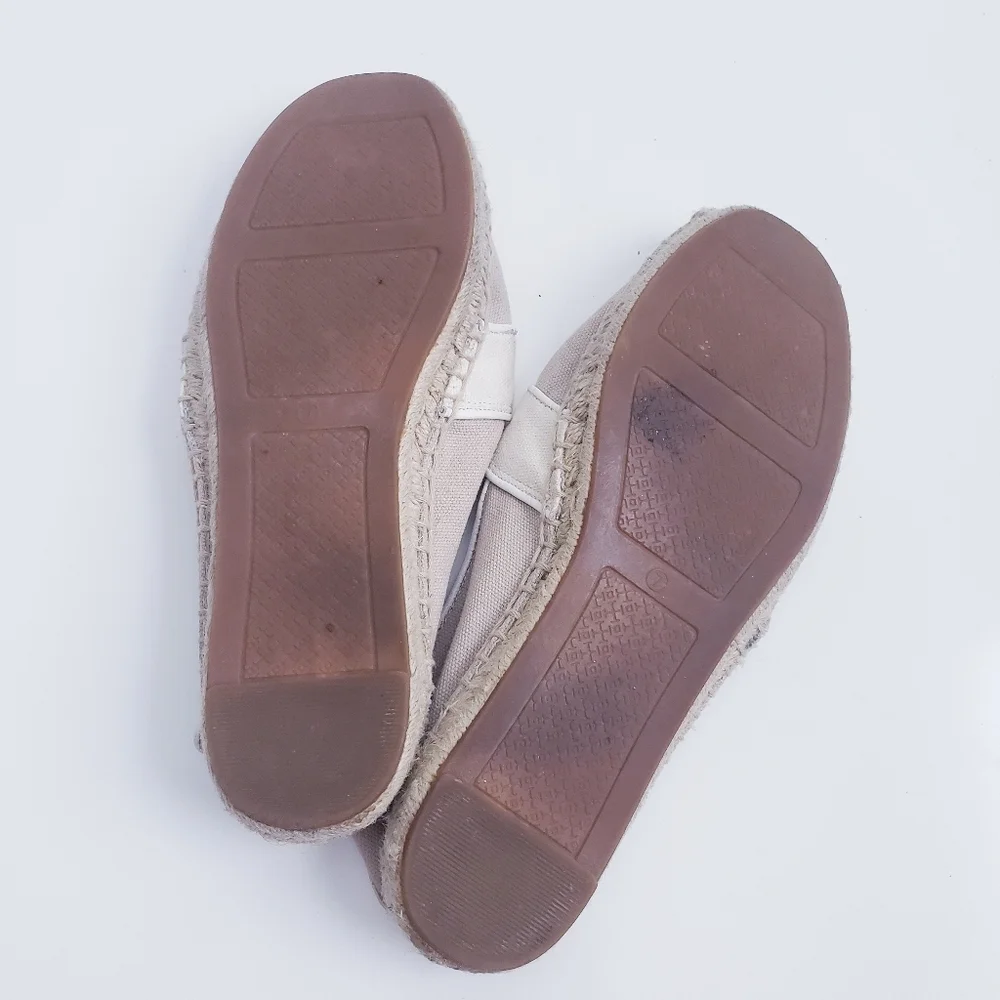 Tory Burch Lacey Canvas Espadrille Flat
